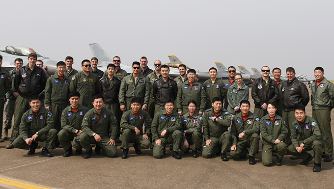 USAF and ROKAF work hand in hand